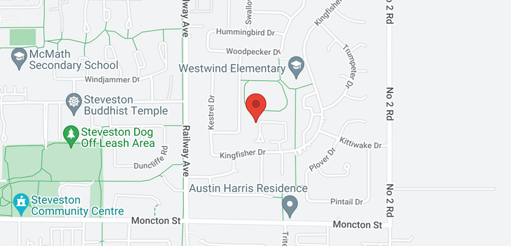 map of 50 11771 KINGFISHER DRIVE
